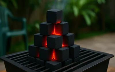 Long Burning Briquette Coconut Charcoal Quality