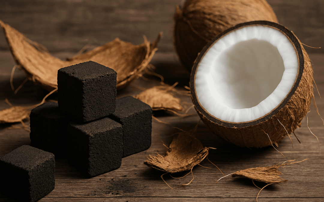 coconut charcoal briquette for shisha