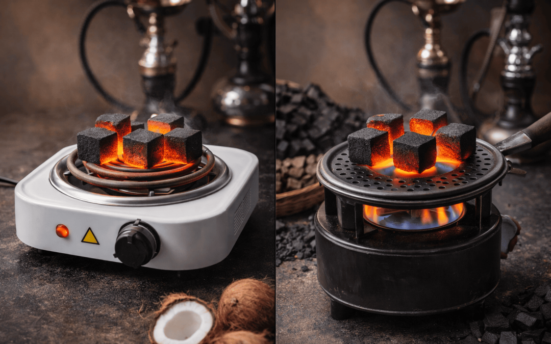 Electric vs Traditional Hookah Charcoal Burners