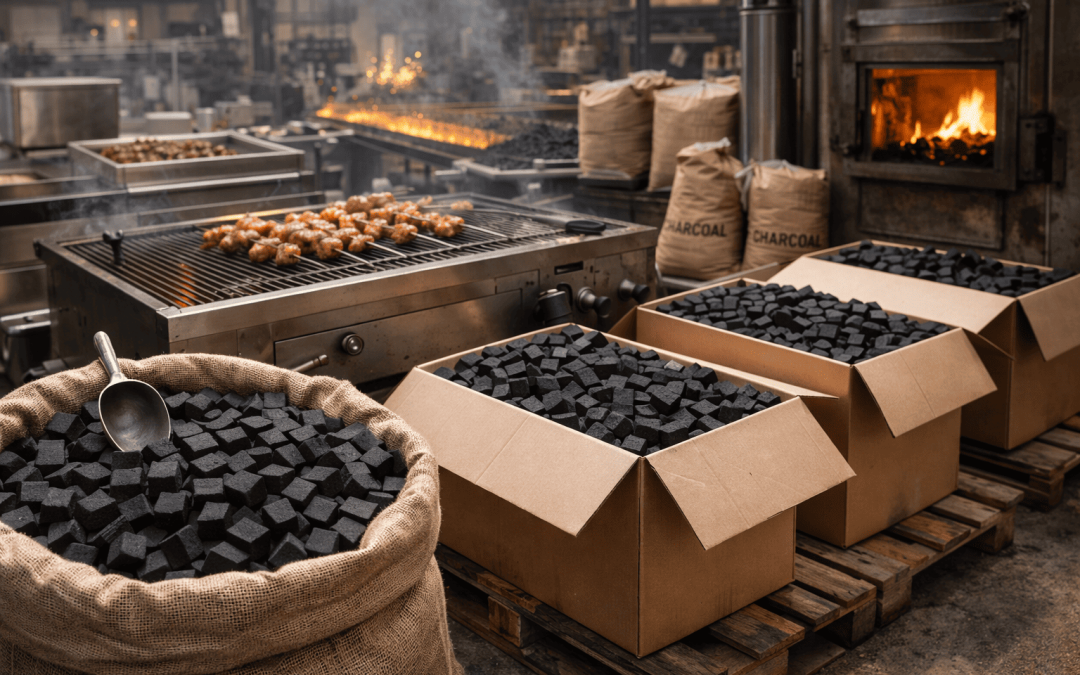 Supplies for Charcoal Used in Commercial Markets