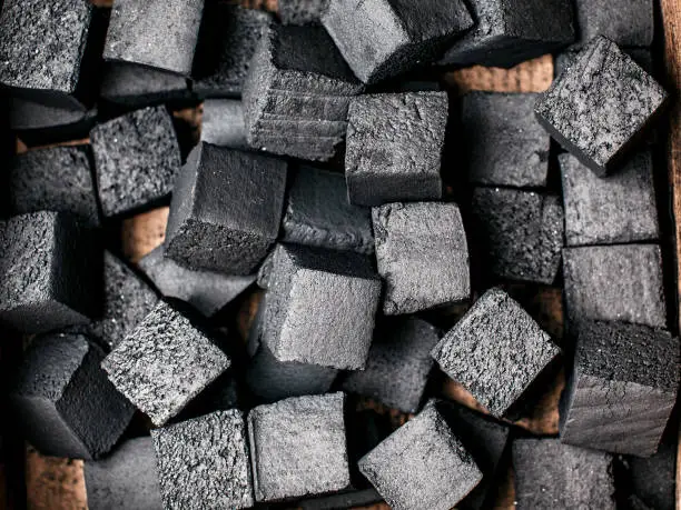 The Best Coconut Shell Charcoal Briquette Factory from Indonesia