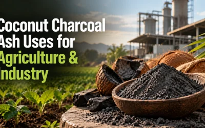Coconut Charcoal Ash Uses for Agriculture & Industry